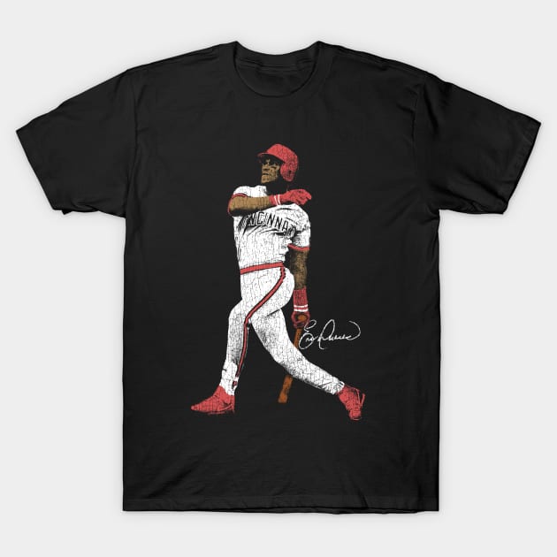 Eric Davis The Hit Man (1991) T-Shirt by kennethketch